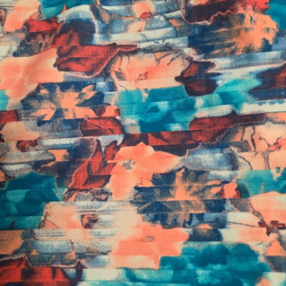 NWT 24W LL Bean Floral Tankini (22" PTP) - Picture 4 of 10